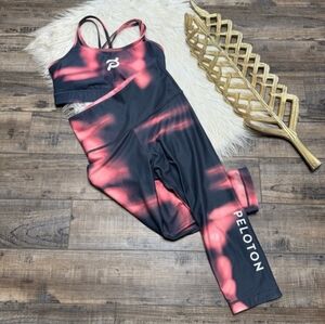 With Peloton 2 Piece Set Sports Bra Leggings